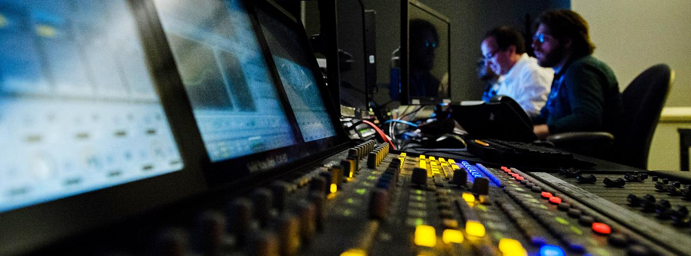 联合国电视的演播室